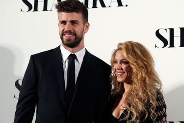 Gerard Piqué et Shakira en mars dernier lors de la présentation du nouvel album de la chanteuse.