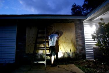 En Floride, les habitants se préparent au passage d'Irma.