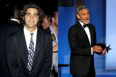 George Clooney en 1989 et 2018