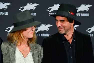 Vanessa Paradis et Samuel Benchetrit à Namur, le 5 octobre 2017