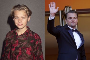 Leonardo DiCaprio en 1989 et 2019