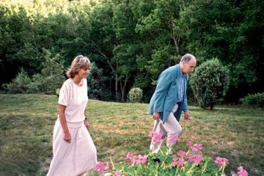 En 1993, François Mitterrand rend visite à Marie de Hennezel 