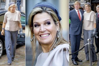 La reine Maxima et le roi Willem-Alexander des Pays-Bas à La Haye, le 31 octobre 2018