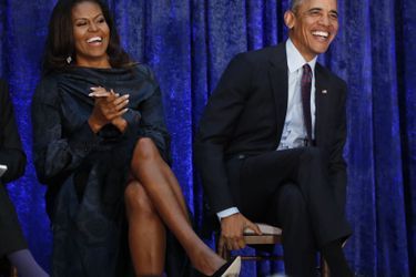 Michelle et Barack Obama en 2018