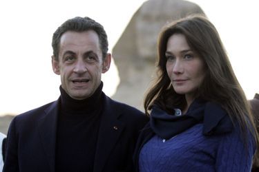 Nicolas Sarkozy et Carla Bruni en 2007
