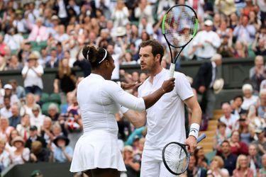 Serena Williams et Andy Murray à Wimbledon le 9 juillet 2019