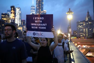 Manifestation contre la fin du programme DACA à New York, le 5 septembre 2017.
