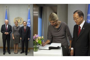 Maxima et Ban Ki-moon