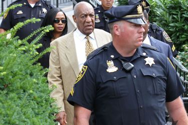 Bill Cosby à la sortie du tribunal, juillet 2016.