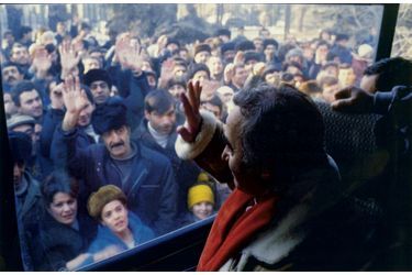 En février 1989, à Erevan. Trois mois après le séisme qui fit près de 30 000 morts.