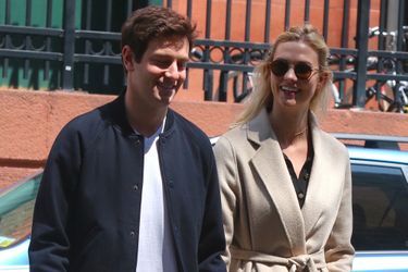 Karlie Kloss et Joshua Kushner à New York, le 28 avril 2018