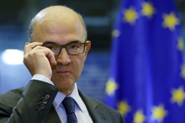 Pierre Moscovici, commissaire désigné aux affaires économiques et financières, jeudi dernier, lors de son audition devant les parlementaires européens.