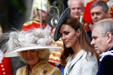 La duchesse de Cornouailles Camilla et la duchesse de Cambridge Kate, le 13 juin 2011