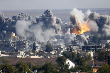 Les combats n&#039;ont pas cessé dans la ville syrienne de Kobané.