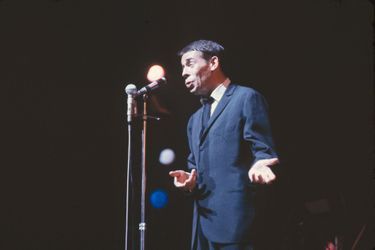 Jacques Brel à l'Olympia, en 1967