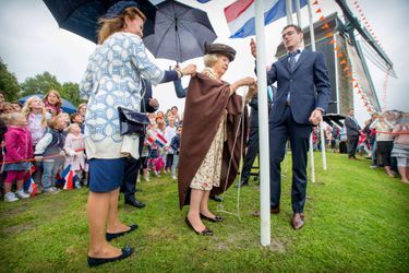La princesse Beatrix des Pays-Bas à Waarde, le 5 septembre 2015