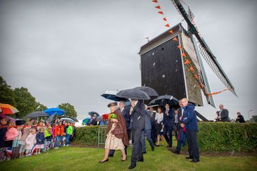 La princesse Beatrix des Pays-Bas à Waarde, le 5 septembre 2015