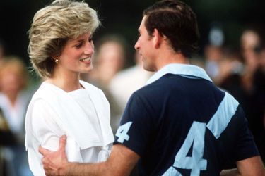 La princesse Diana et le prince Charles au Cirencester Polo Club, en juillet 1985.