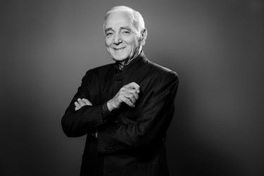 Charles Aznavour, le 16 novembre 2017.