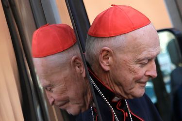 Le cardinal Theodore McCarrick, le 4 mars 2013 au Vatican. 