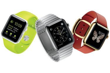 L'Apple Watche en plusieurs coloris. 