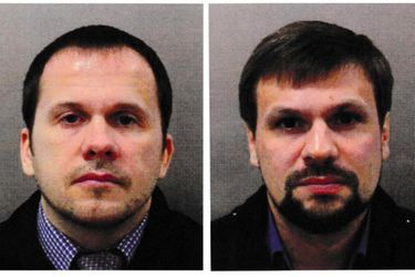 Les deux suspects de l'empoisonnement de Sergueï Skripal.