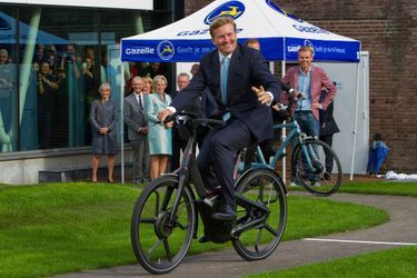 Le roi Willem-Alexander des Pays-Bas à Dieren, le 3 septembre 2015