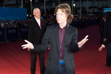Mick Jagger au Festival de Deauville.