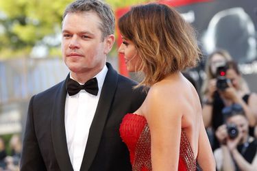 Matt Damon et sa femme