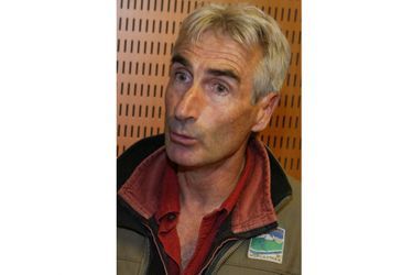 Hervé Gourdel, ici en 2008, est guide de haute-montagne niçois. 