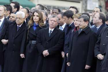 La reine Rania à Paris pour la marche du 11 janvier 2015