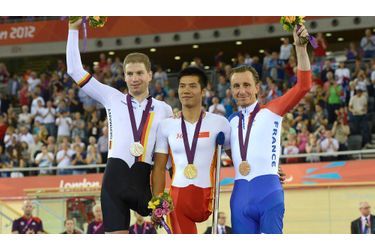 Le champion paralympique d’Athènes a remporté le bronze en poursuite individuelle (cyclisme). 