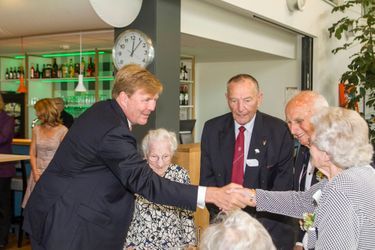 Le roi Willem-Alexander des Pays-Bas à Doorn, le 29 août 2015