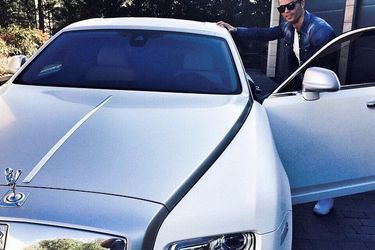 Le train de vie luxueux de Cristiano Ronaldo du Real Madrid : sa Rolls-Royce.