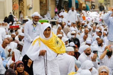 Le pèlerinage a commencé à La Mecque, en Arabie saoudite.