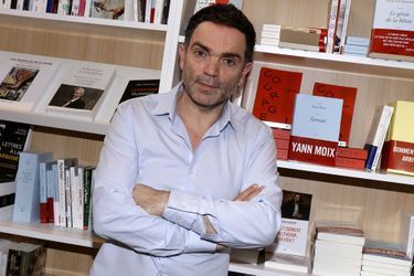 Yann Moix lors de la 37ème édition du Salon du livre au parc des expositions, à la porte de Versailles, à Paris, en mars 2017. 