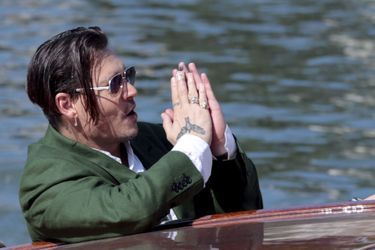 Vendredi 4 septembre : Johnny Depp arrive à la 72ème édition du festival international du film de Venise
