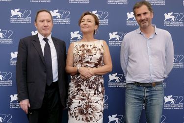 Vendredi 4 septembre : L&#039;équipe de &quot;Marguerite&quot; arrive à la 72ème édition du festival international du film de Venise.