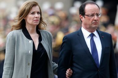 Valérie Trierweiler et François Hollande, le 11 juin 2013.