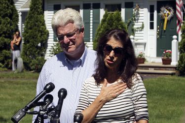 John et Diane Foley, les parents du journaliste américain James Foley.