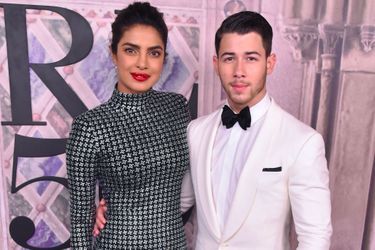 Priyanka Chopra et Nick Jonas au défilé Ralph Lauren, le 7 septembre 2018 à New York