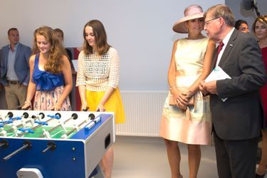 La reine Maxima des Pays-Bas à Laren, le 26 août 2015
