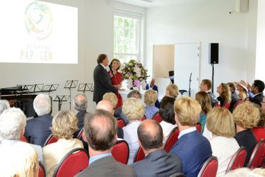 La reine Maxima des Pays-Bas  et la princesse Annette d'Orange à Laren, le 26 août 2015