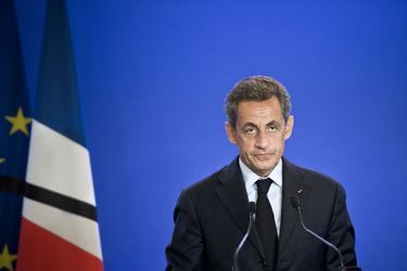 Nicolas Sarkozy à Rouen, le 26 juillet 2016.