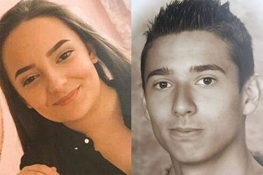 Armela Segashi, 15 ans, et Dijamant Zabergja, 21 ans, victimes de la fusillade à Munich.