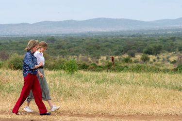 La reine des Belges Mathilde et la princesse Elisabeth au Kenya, le 27 juin 2019