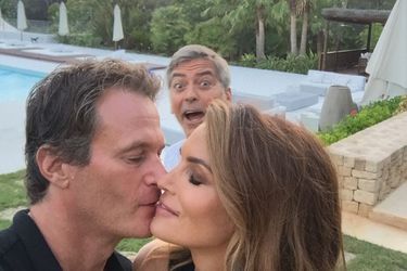 George et Amal Clooney ont passé le week-end dernier à Ibiza avec Cindy Crawford et son mari pour le lancement de leur nouvelle tequila. 