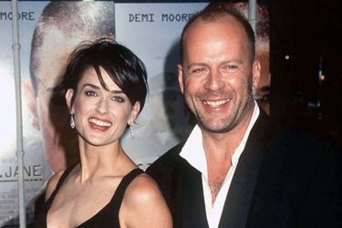 Demi Moore et Bruce Willis à Los Angeles, le 6 août 1997