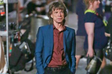 Le 18 juillet, Mick Jagger a rendu visite à Martin Scorsese sur le tournage de «Rock N Roll», son projet pour HBO, à New York.