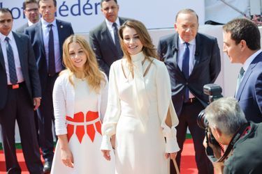La reine de Jordanie au Medef - Rania, reine des patrons